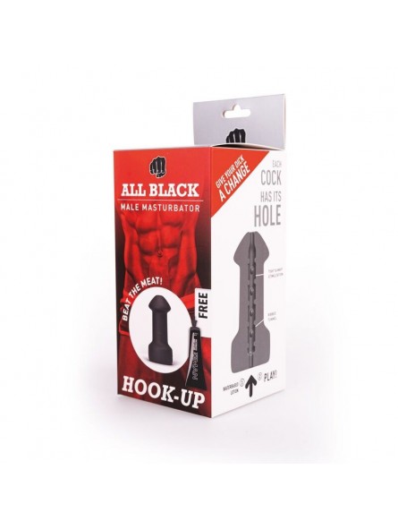 All Black Masturbador Hook-Up - Comprar Huevo masturbador All Black - Huevos masturbadores (4)