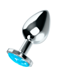 Ohmama Plug Anal Con Cristal Azul - Comprar Plug anal Ohmama - Plugs anales (1)