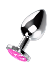 Ohmama Plug Anal Con Cristal Rosa - Comprar Plug anal Ohmama - Plugs anales (1)