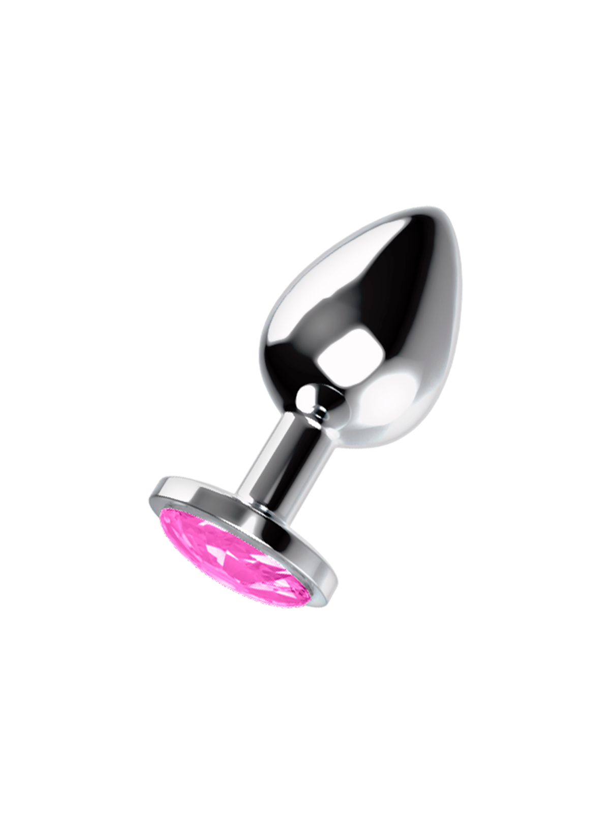 Ohmama Plug Anal Con Cristal Rosa - Comprar Plug anal Ohmama - Plugs anales (1)