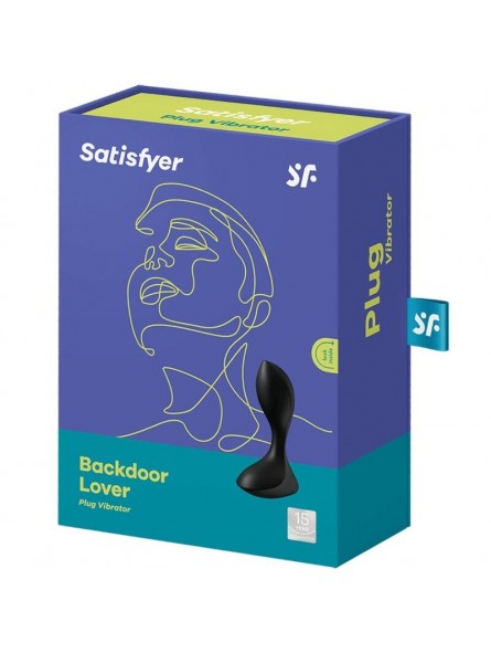 Satisfyer Backdoor Lover Plug Anal Vibrador - Comprar Estimulador próstata Satisfyer - Estimuladores prostáticos (4)