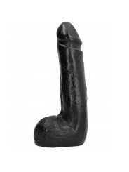 All Black Dildo Realístico Negro 20 cm - Comprar Dildo gigante All Black - Penes realistas (1)