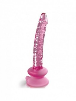 Icicles Numero 86 Dildo Vidrio Ventosa | Dildo de Cristal