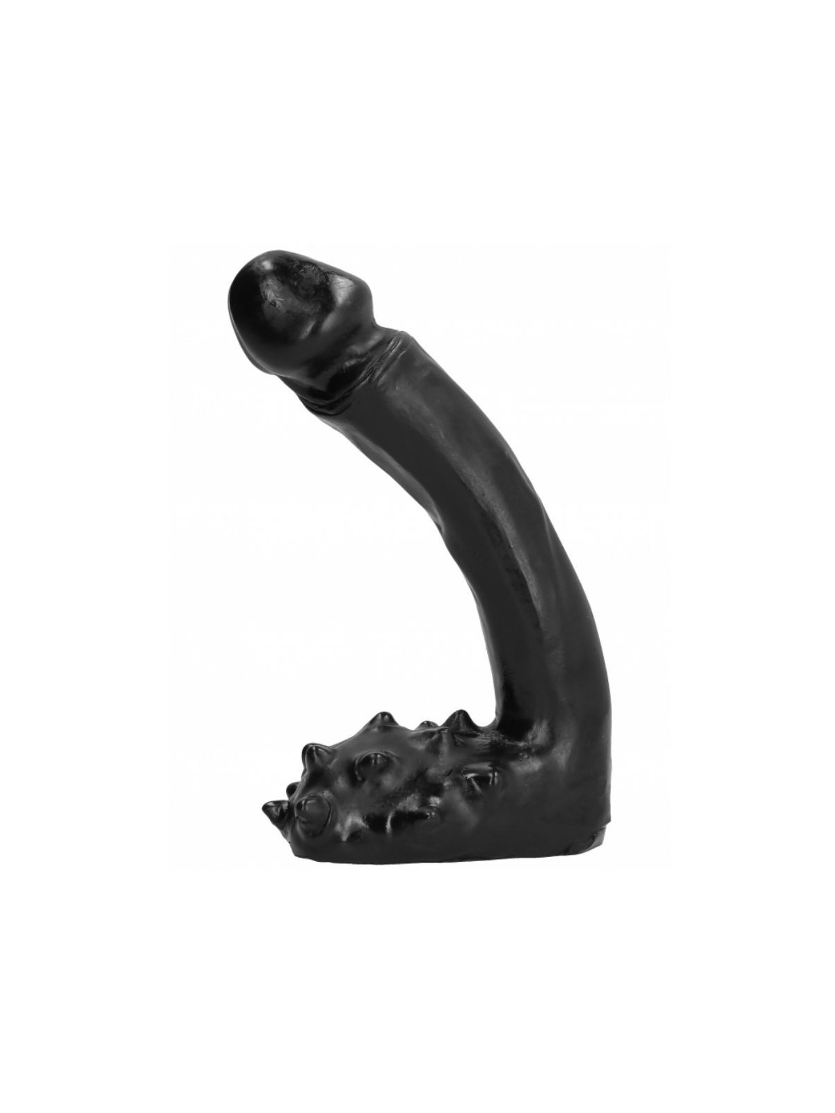 All Black Dildo Realístico 19 cm - Comprar Dildo gigante All Black - Penes realistas (1)