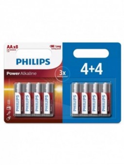 Philips Power Alkaline Pila AA LR6 | Pilas Baterías