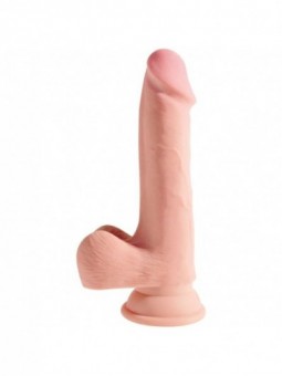 King Cock Dildo Triple Densidad Testículos 24.1 cm | Pene