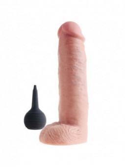 King Cock Pene Realístico Eyaculador 25.4 cm | Pene Realista