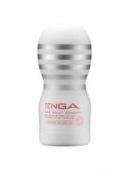 Tenga Masturbador Original Vacuum Cup Soft | Vagina en Lata