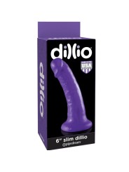 Dildo Delgado Con Ventosa 15.3 cm - Comprar Dildo realista Dillio - Dildos sin vibración (3)