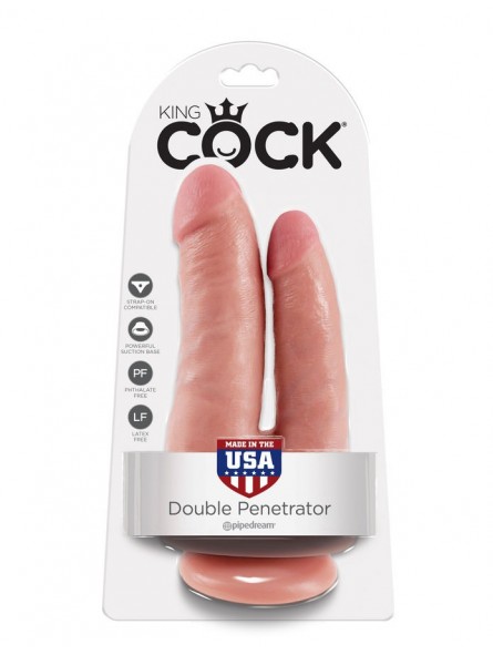 King Cock Doble Penetración - Comprar Dildo doble King Cock - Penes realistas (5)