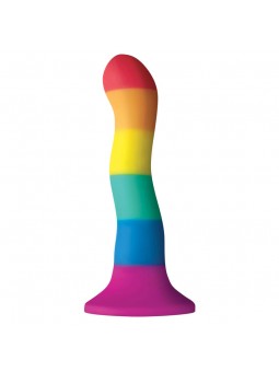 Pride Dildo Wave Bandera Lgbt 17 cm