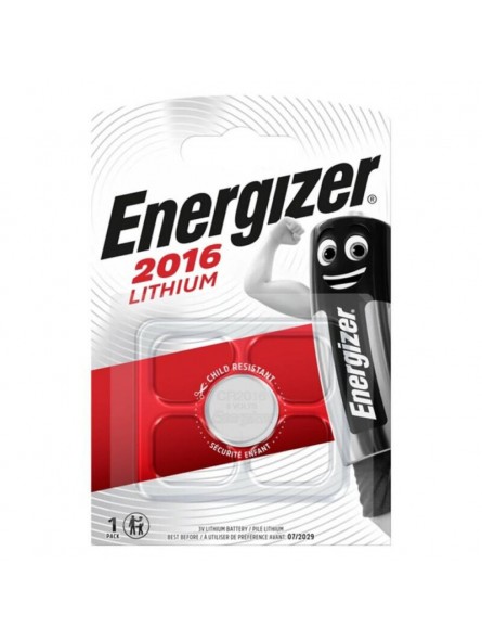 Energizer Pila Botón Litio Cr2016 3V Blíster*1
