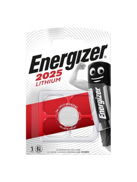 Energizer Pila Botón Litio Cr2025 3V Blíster*1