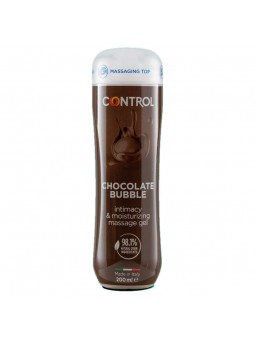 Control Gel De Masaje 3 En 1 Chocolate Bubble 200 ml