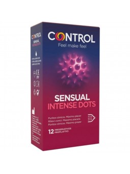 Control Spike Preservativos Con Puntos Cónicos 12 uds