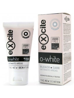 Excite O White Bleach & Care Intimate Áreas 50 ml