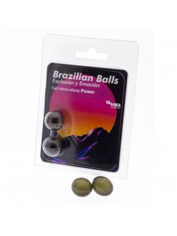 Brazilian Balls Gel Excitante Efecto Power | Aceite Sexual