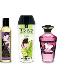 Kit Shunga Fruity Kisses Collection | Kit Masaje Erótico