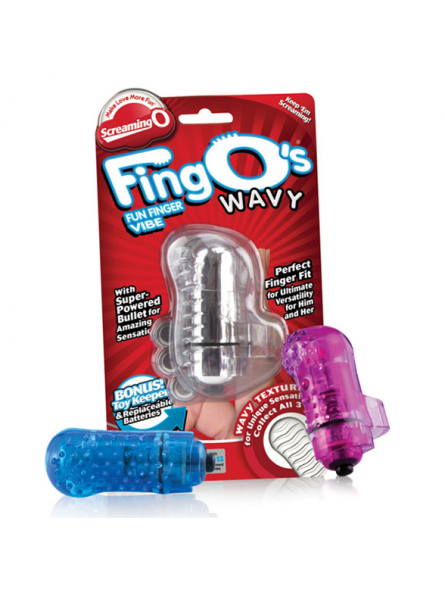 Screaming O Fing O'S Nubby - Comprar Dedo vibrador Screaming O - Vibradores de dedo (2)