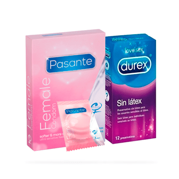 Comprar Preservativos o Condones Sin Látex - Sexto Placer