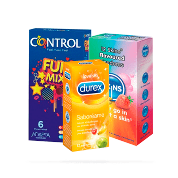 Comprar Preservativos o Condones de Sabores - Sexto Placer